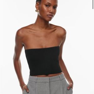 Aritzia Sculpt Knit Cropped Tube Top